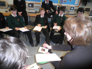 Learning how to use viewfinders to draw to scale ‘in the field’